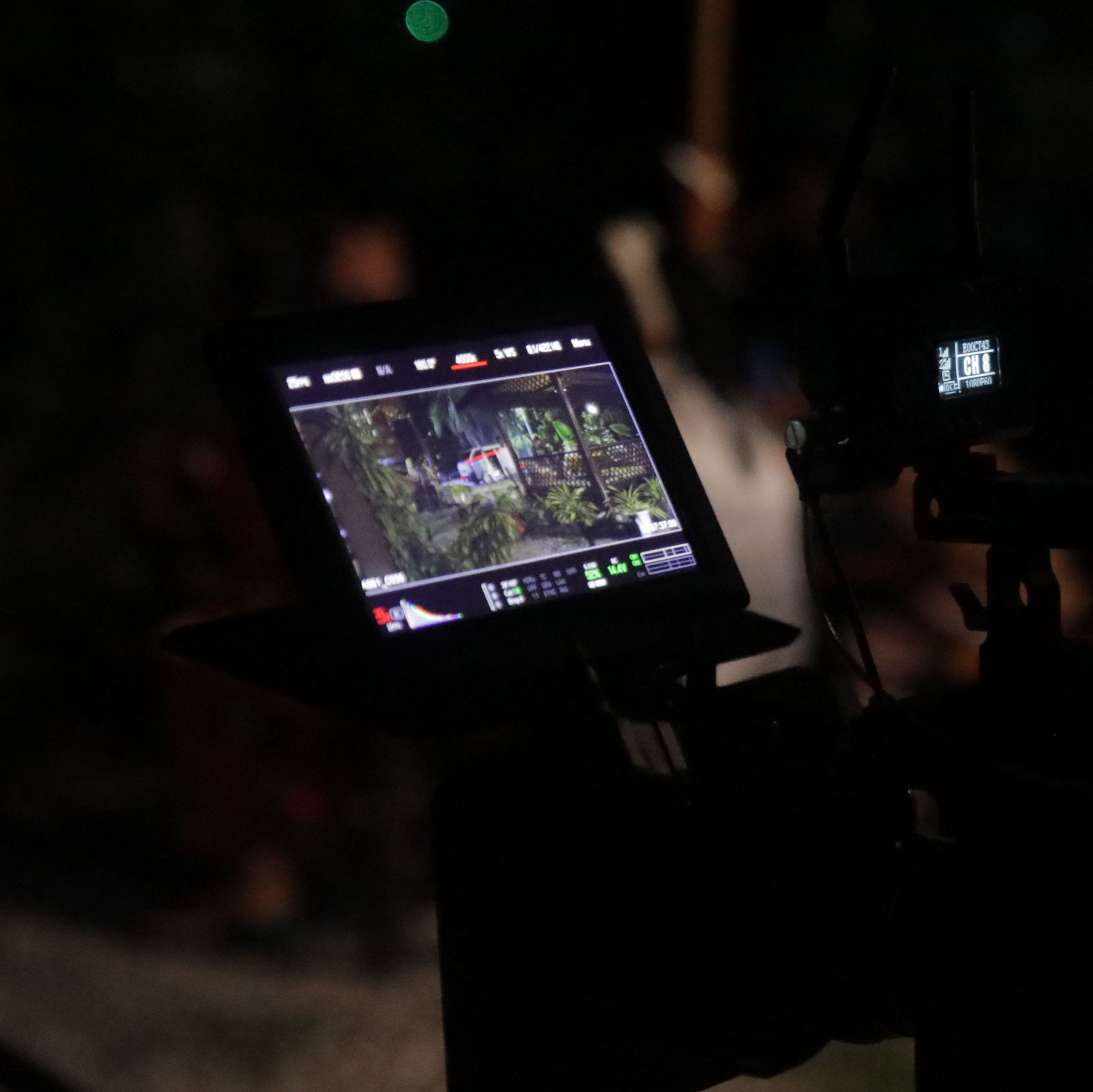 Zaramiz Sdn Bhd production crew operating professional camera equipment during a media shoot.